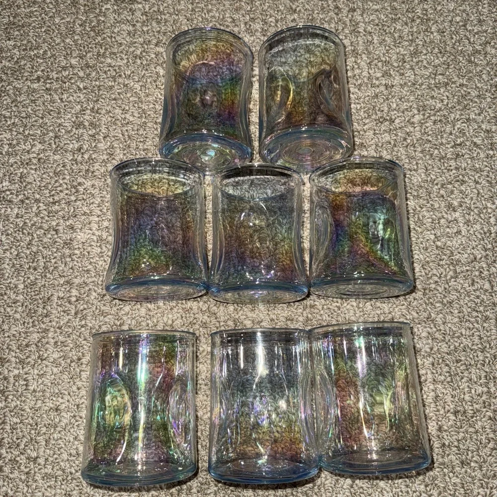 Better Homes And Gardens‎ Plastic Iridescent 14 Oz Short Tumbler Set Of 8